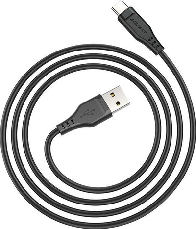Kabllo USB Acefast USB A në USB C, 1.2m, 3A, e bardhë