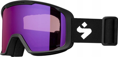 Syze skish Sweet Protection Ripley Rig Reflect Jr, për kalamoj, lente cilindrike, të zeza