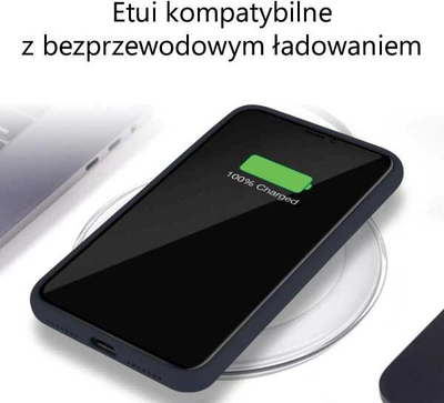 Mbulesë telefoni Mercury Goospery Silicone për iPhone 12 12 Pro 6.1", navy