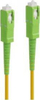 Kabllo fibër optike Maclean Patchcord MCTV-435, SC/APC-SC/APC, single-mode, 5m, e verdhë