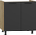 Dolap lavamani VENTO DK-80/82, 80x82 cm, panel i laminuar MDF, craft oak antracit