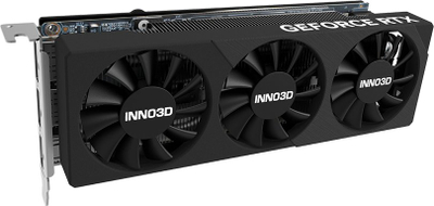 Kарта за графика INNO3D GeForce RTX 5060, 8GB GDDR7, три вентилатори, црна