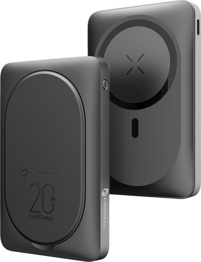 Powerbank Forcell F-Energy MagStand, 10000mAh, MagSafe 20W, i zi