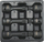 Set kokëra goditëse Spline Yato YT-10652, 1/2", CrMo, në kuti