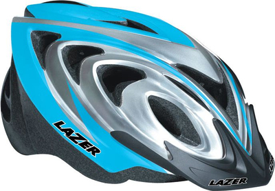 Helmetë çiklizmi Lazer X3M, L, e kaltër 