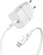 Karikues muri OtterBox EU 20W USB-C PD me kabllo USB-C në Lightning 1 m, i bardhë