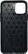 Kapotë karboni për telefon Honor X8b, mbrojtëse, e zezë