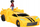Figurë aksioni Hasbro Transformers EarthSpark Bumblebee Spin Changer, 20 cm, me figurinë Mo Malto 5 cm, e verdhë