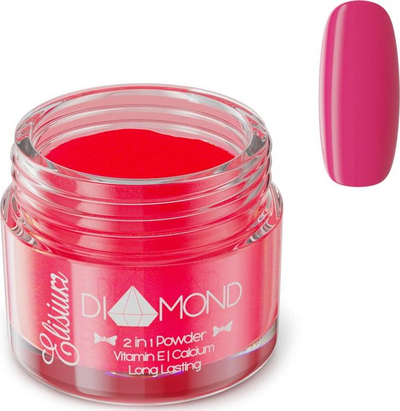 Pluhur titan për manikyr Elisium Titanium Powder DR205, 23g, Traffic Red