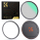 Filtër fotografik K&amp;F Concept Magnetic Nano X 1/4 Black Mist, 77mm, i zi