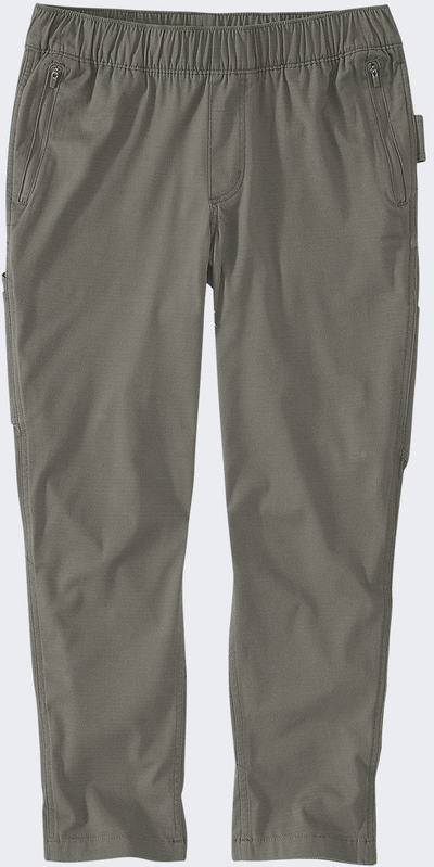Pantallona pune Carhartt Force, për gra, ripstop, medium olive