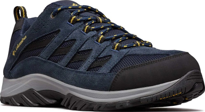 Këpucë trekking Columbia Crestwood 1781181464, për burra, lëkurë zamos, nr. 42.5, blu navy