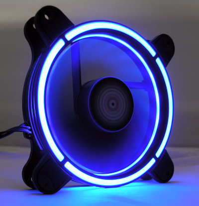 Set aksesorë PC LC-Power LC-CF-RGB-COMBO, 2 ventilatorë 120mm RGB, shirit LED me hub dhe telekomandë, shumëngjyrësh