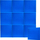 Panele akustike vetëngjitëse DNA AM2 BL, 50x50x5 cm, set 10 copë, blu