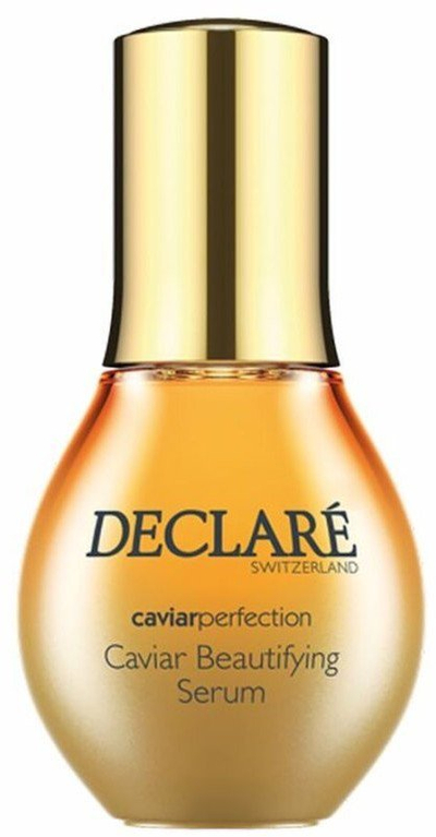 Serum fytyre Declar Caviar Beautifying, antirrudhë, 50 ml, i artë