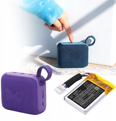 Bateri zëvendsuese Cameron Sino CS-JMG400SL për JBL Go 4, 850mAh, 3.7V, e zezë