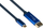 Kabllo video Alcasa 4812-CSF020B, USB Type-C në DisplayPort, 2m, blu