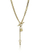 Qafore për femra Marc Malone Octavia Grey Necklace MCN23111G, e artë