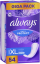 Llozha ditore Always Daily Protect XL, neutralizim ere, 54 copë