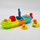 Loje për banjo Woopie Assemble Boat, varkë me vinç dhe rosë, shumëngjyrëshe