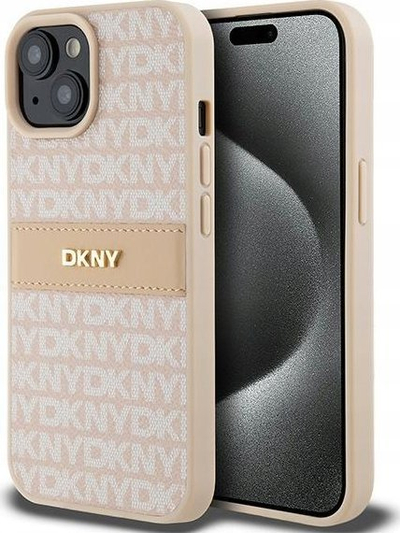 Маска за телефон DKNY DKHCP15MPRTHSLP, за ајфон 15 плус 14 плус 6.7", розова