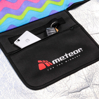 Batanije pikniku Meteor Picnic, e papërshkueshme nga uji, me fleece termik, shumëngjyrëshe