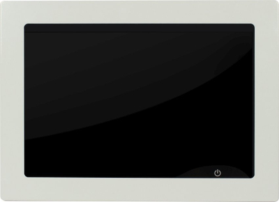 Kornizë muri për tablet Allnet Primeone, 15.6", montim VESA, e bardhë