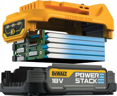 Set veglash DeWALT DCK2051E2T, DCD800 DCF850, me bateri