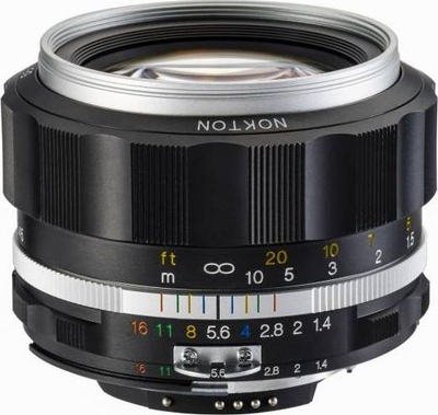 Objektiv Voigtlander Nokton SL II-S 58mm f/1.4, për Nikon F, argjendtë