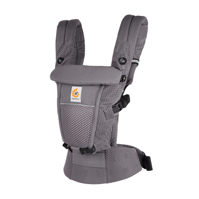 Mbajtëse bebe Ergobaby Adapt SoftFlex Mesh, ergonomike, grafit gri