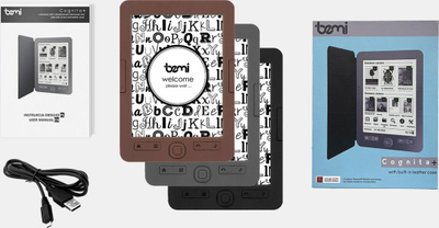 Lexues e-book Bemi Cognita Plus, 6", 4GB, grafit