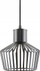 Llampë varese Leitmotiv Pendant Lamp Lignes Cap, metal, e zezë