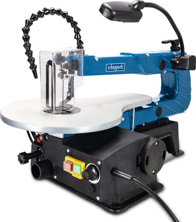 Sharrë dekupimi Scheppach SD 1600V, 120W, lartësi prerjeje 50 mm, blu