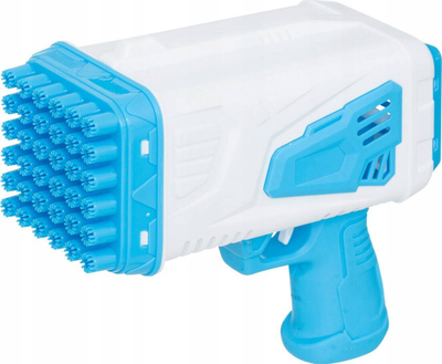 Makina për flluska sapuni BeToys, plastike, 19.5 x 8.5 x 16 cm, blu