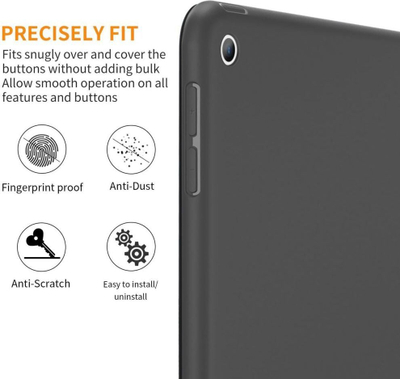 Заштитна футрола за таблет Tech-Protect Smartcase, за iPad 9.7", smart wake up, сива