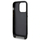 Mbrojtëse telefoni Karl Lagerfeld për iPhone 14 Pro, crossbody me xhep për karta, e zezë