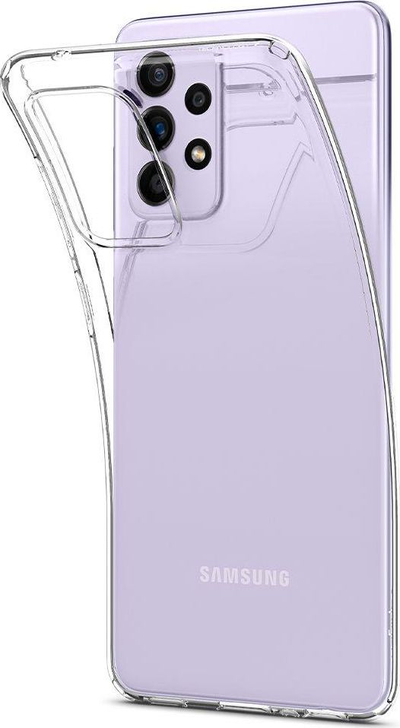 Kapak telefoni Spigen Liquid Crystal për Samsung Galaxy A52 A52s 5G, TPU i butë, transparent