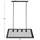 Llambë tavani Luminaire (HM4179), zezë