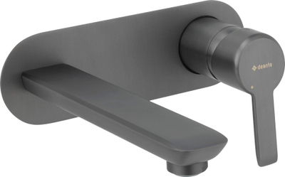 Rubinet murale për lavaman Ferro ARNIKA 30 Titanium, i fshehtë, bronz, titan mat