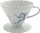Дрипер за кафе Hario V60-02 Tachikichi Choju Giga, керамички, pour-over, бел