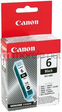 Patron boje Canon BCI-6BK, i zi, origjinal