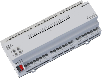 Aktuator Steinel KNX S, 24 dalje komutuese, DIN rail, i bardhë