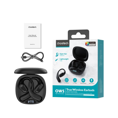 Kufje Bluetooth Choetech BH-T25, TWS, Bluetooth 5.3, të zeza