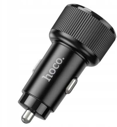 Karikues veture HOCO NZ14B, 2x USB-C, PD 30W QC, me dritë atmosferike