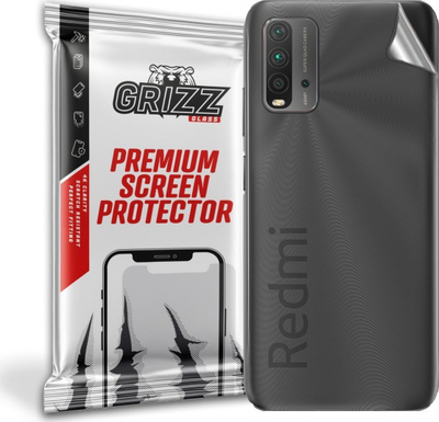 Film mbrojtës GrizzGlass për mrapa të Xiaomi Redmi 9T, SatinSkin, transparent
