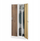 Dollapi zyre KACPER ECO, 1800x800x500 mm, i bardhë RAL9003, përfundim druri