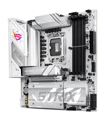 Pllakë amë ASUS ROG STRIX B860-G GAMING WIFI, DDR5, LGA1851, e bardhë