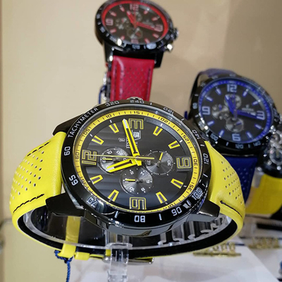 Orë për meshkuj Festina, e zezë & e kaltërt