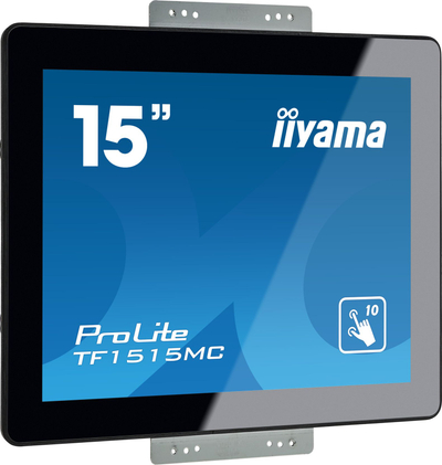 Monitor iiyama ProLite TF1515MC-B2, 15", me shumë prekje, i zi
