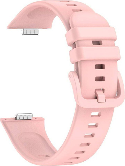Rrip ore i zgjuar Tech-Protect Iconband, për Huawei Watch Fit 3, TPU, rozë